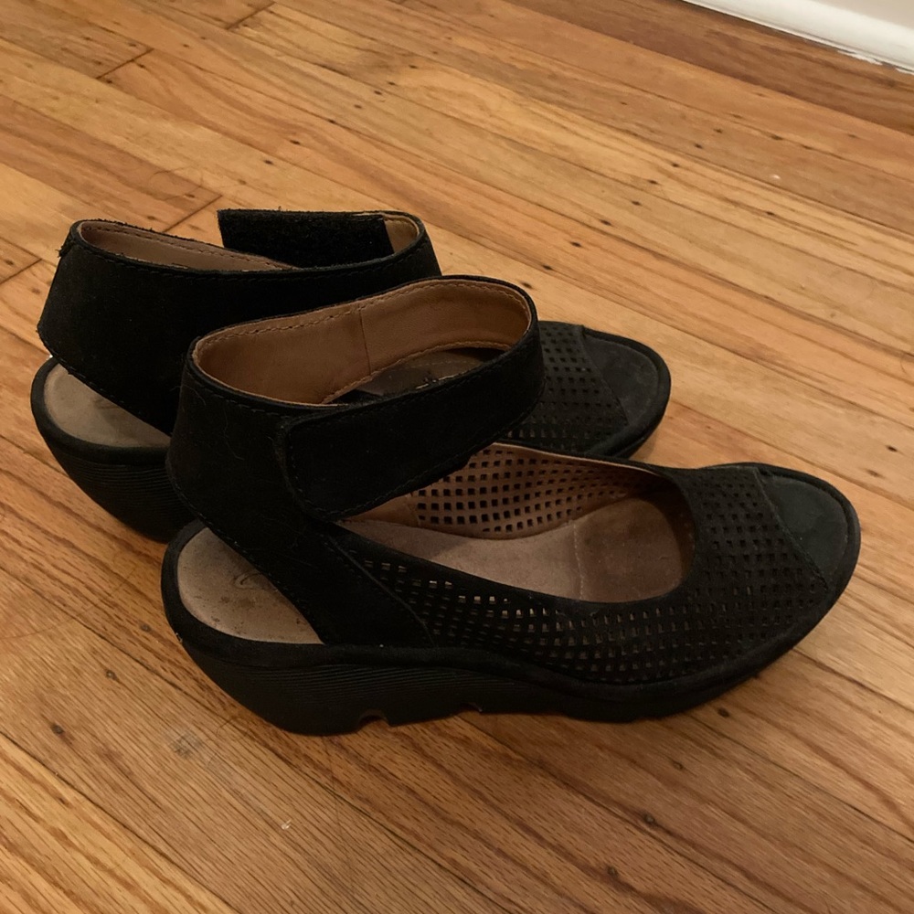 Dansko Platform Wedge Heels 8.5